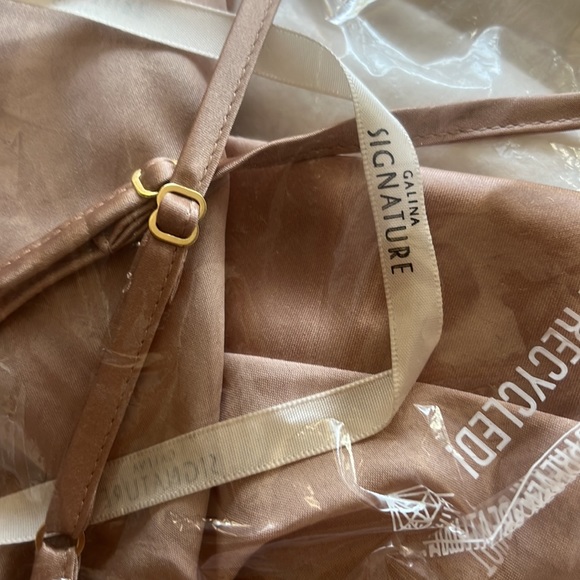 NWT charmeuse cowl neck bridesmaid dress - Picture 7 of 7